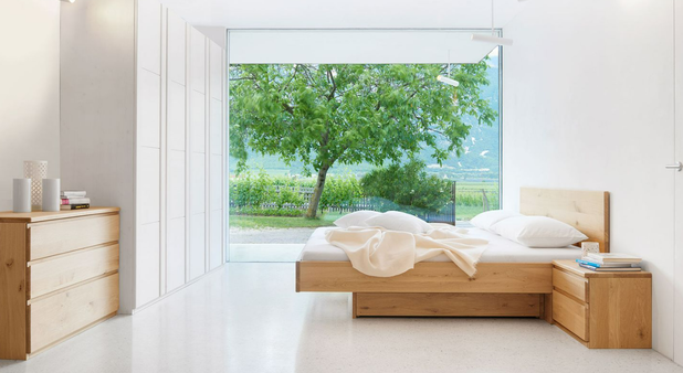 Massivholzbett New York