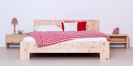 Massivholzbett FANES FA38 - metallfrei