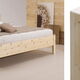 Massivholzbett NA34-Natura-Zirbe-metallfrei